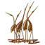 Crane Metal Wall Decor