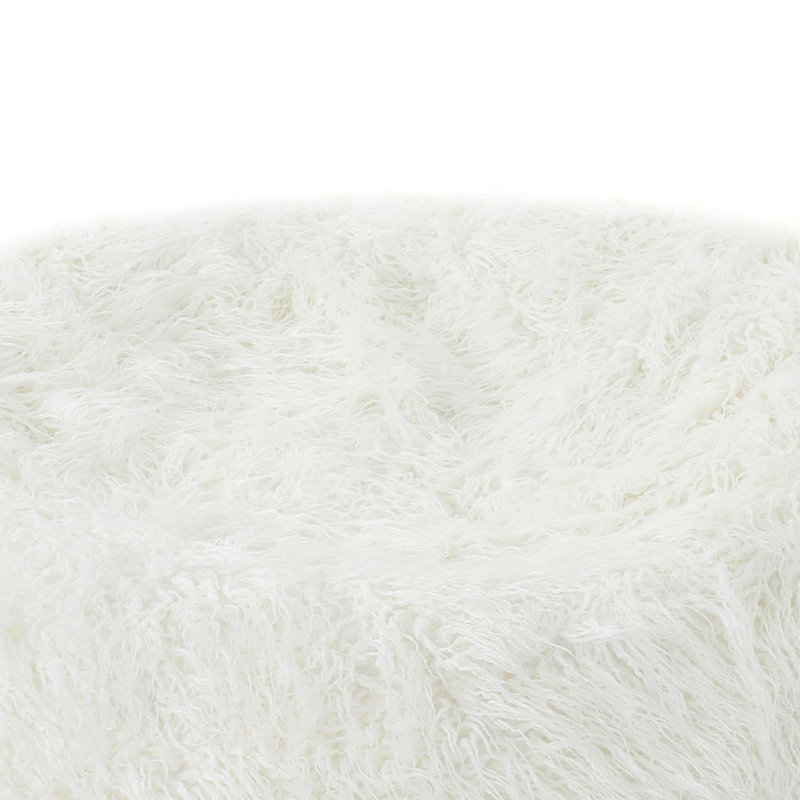 Sac à billes Mahin, Fausse fourrure blanche