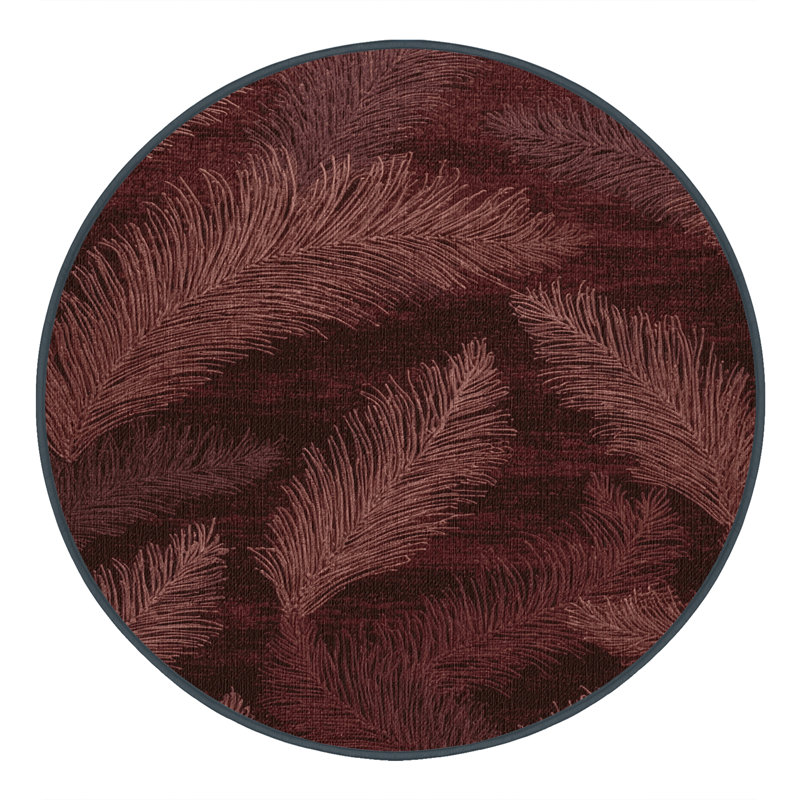 Washable Dulse Vegetables Area Rug, Square 8'