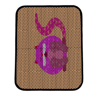 Tapis pour litière de qualité supérieure, 18 po x 24 po | 50% PVC / 50% polyester, lavable à la machine et passer l'aspirateur | Conception durable et facile à nettoyer pour les propriétaires d'animaux de compagnie | Protégez vos planchers des dégâts de la litière