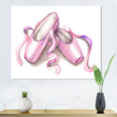 " Beauty Pink Ballet Shoes II "