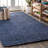 Pata Hand Woven Chunky Jute Navy Rug-553468762
