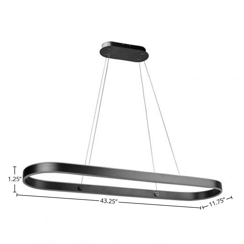 Lustre en acier Kylil