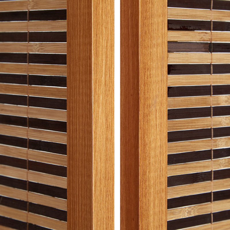 Custinne 3 - Panel Solid Wood Folding Room Divider, 6 panels