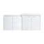 Ensemble de meuble-lavabo simple 24 po avec lavabo et une armoire murale 24 po