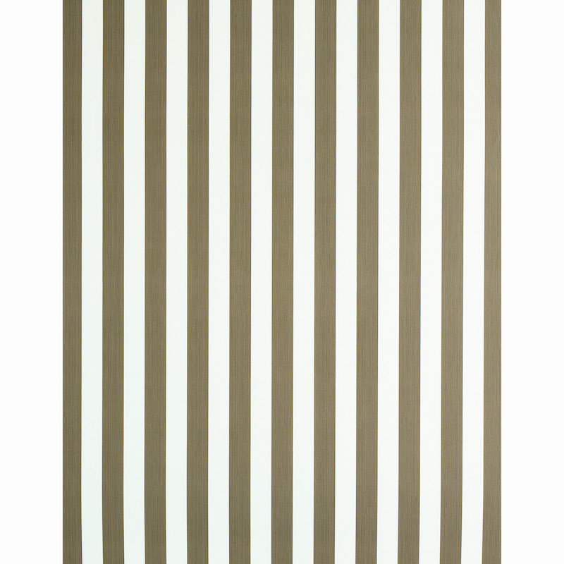 Edwin Stripe Medium Wallpaper, Mushroom