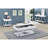 Rectangular Console Table With And Open Storage Function High Gloss Finish Legs
