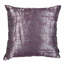Plum/Silver Metallic Waves Pillow Cover & Insert
