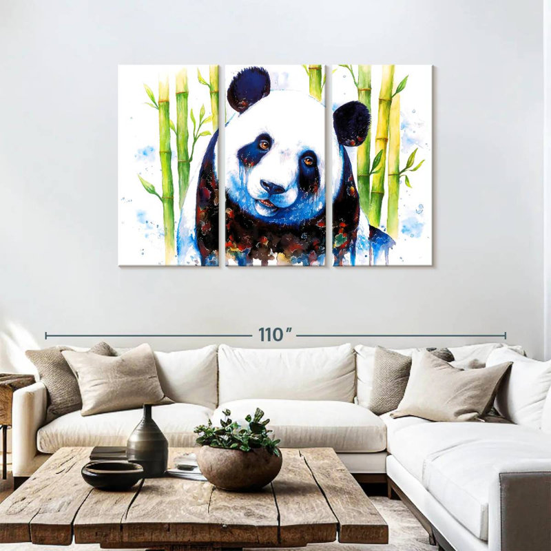 Blue Ashes, 48" H x 74" W