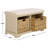 Briananthony Upholstered Cubby Storage Bench-1456511674