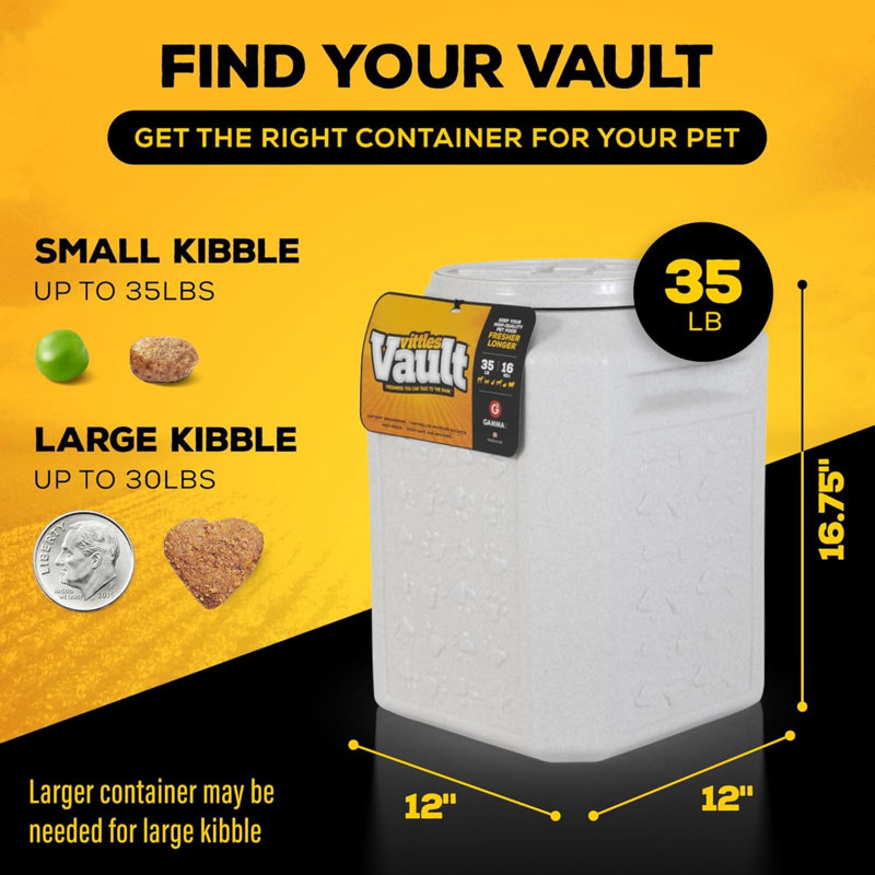 Contenant alimentaire pour animaux Vittles Vault, 35 lb