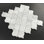 2.5" x 3" Marble Arabesque Mosaic Wall & Floor Tile