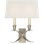 Chapman & Myers Cross Bouillotte Small Sconce