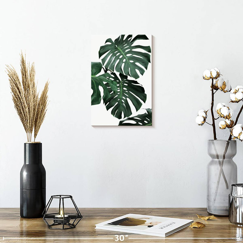 Harnek Lush Monstera II, H 12 po x l 8 po