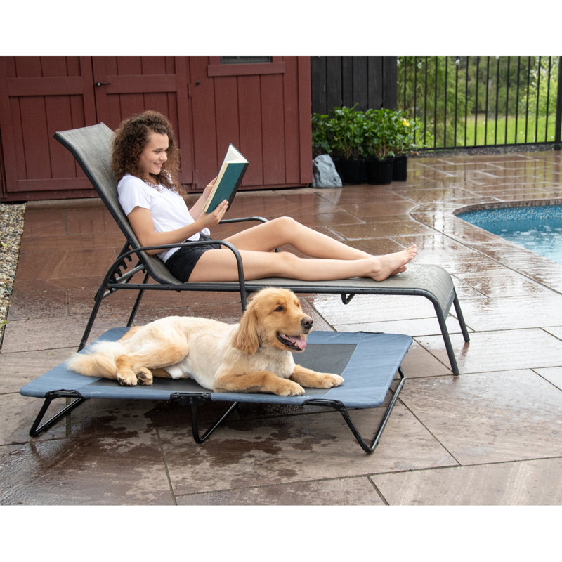 Nylon Pet Bed, LAKE BLUE, 8.00" H x 35.00" W x 50.00" D
