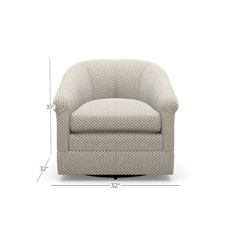 Sophie Swivel Chair, Macrame 090612