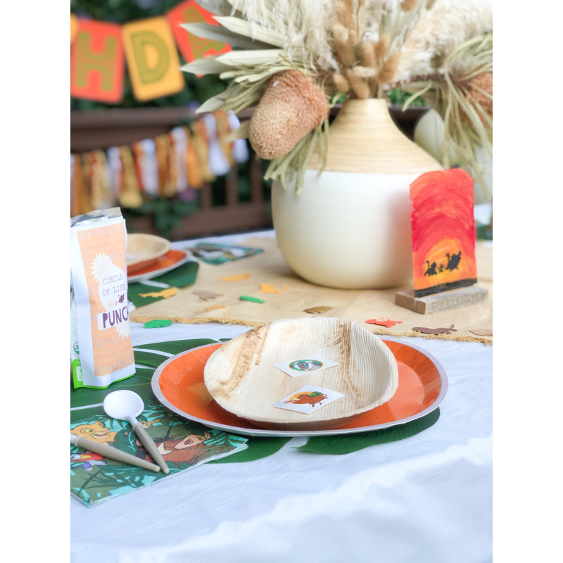 Assiette plate Palm Leaf