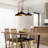 Justyce 3 - Light Dimmable Chandelier