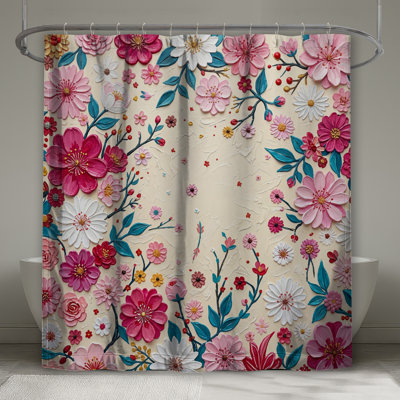 Rideaux de douche Floral