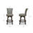 Brainly 27 inches Armless Swivel Counter Height Bar Stool-1850803715