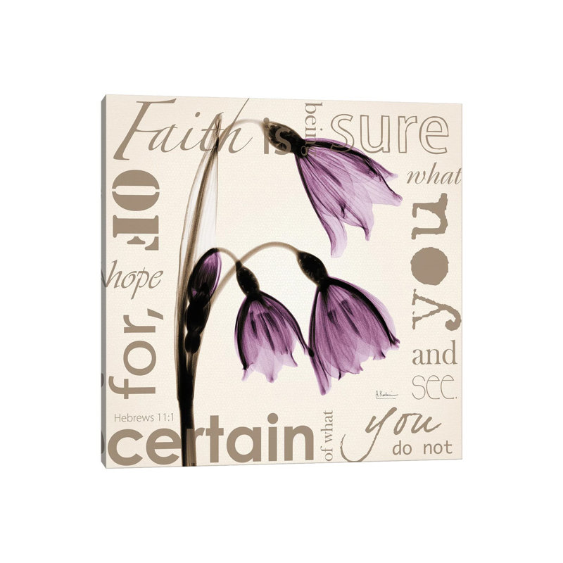 Snowdrop Faith by Albert Koetsier - Wrapped Canvas Print, 66.04 cm H x 66.04 cm W x 3.175 cm D
