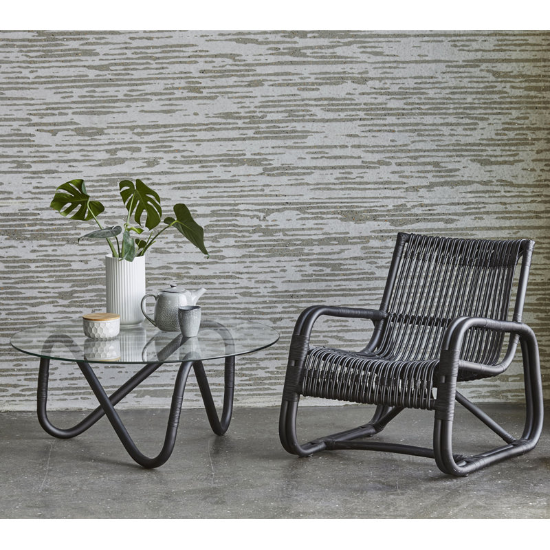 Curve Armchair, Black