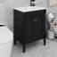 Armoire de rangement de salle de bain moderne à 2 niveaux avec grandes tablettes de rangement-71087778