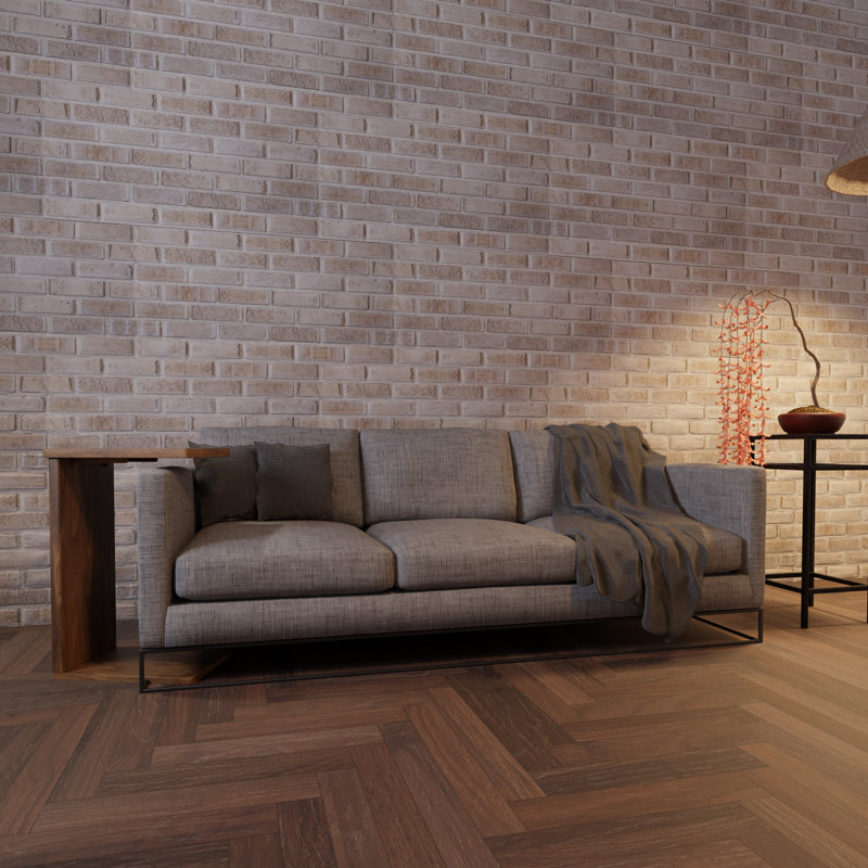 Sandstone 3D Brick Effect Styrofoam Wall Panels, 40x20 inch, 9 Piece Set