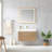 35.8'' Single Bathroom Vanity with Composite Top-1405475685-1405475686