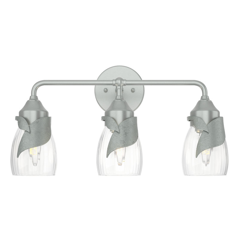 Lapas 3 - Light Dimmable Vanity Light, Water Clear, Vintage Platinum