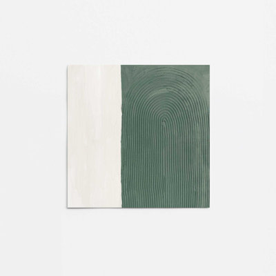 16 "x 16" texturé Echoes Emerald v1