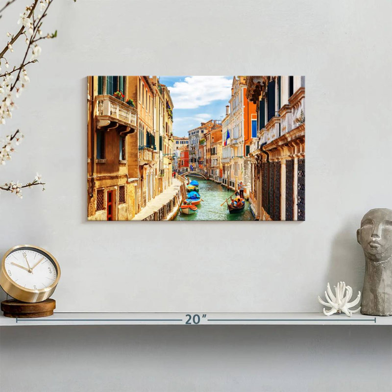 Ravi Rio Marin Canal, 8" H x 12" W
