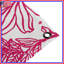 Tapisserie murale «Pink Botanical Illustration» - décoration murale florale-680116642