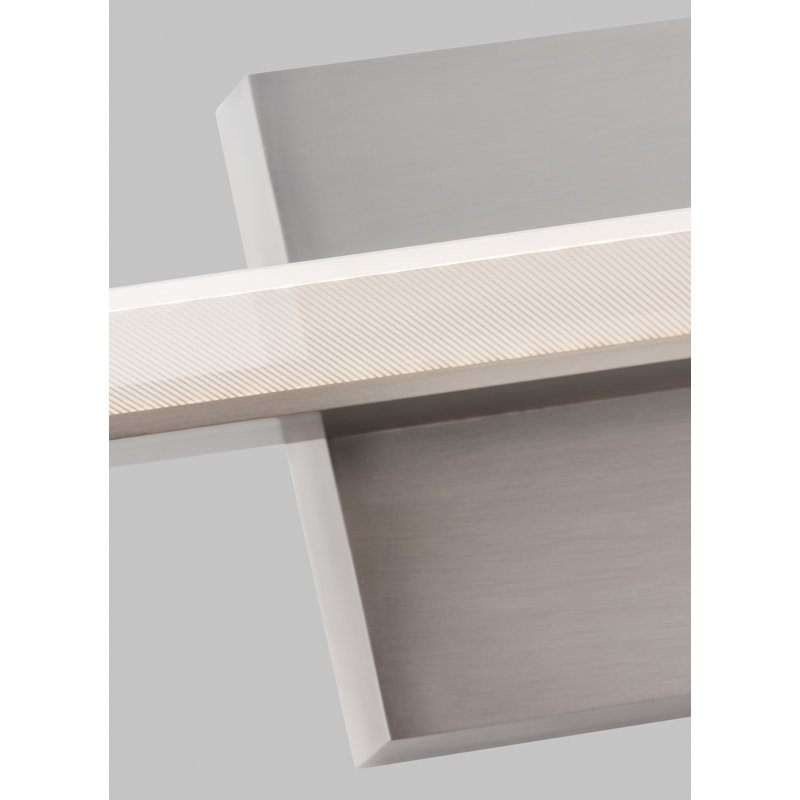 Span 1 - Light LED Bath Bar, Nightshade Black, 3000