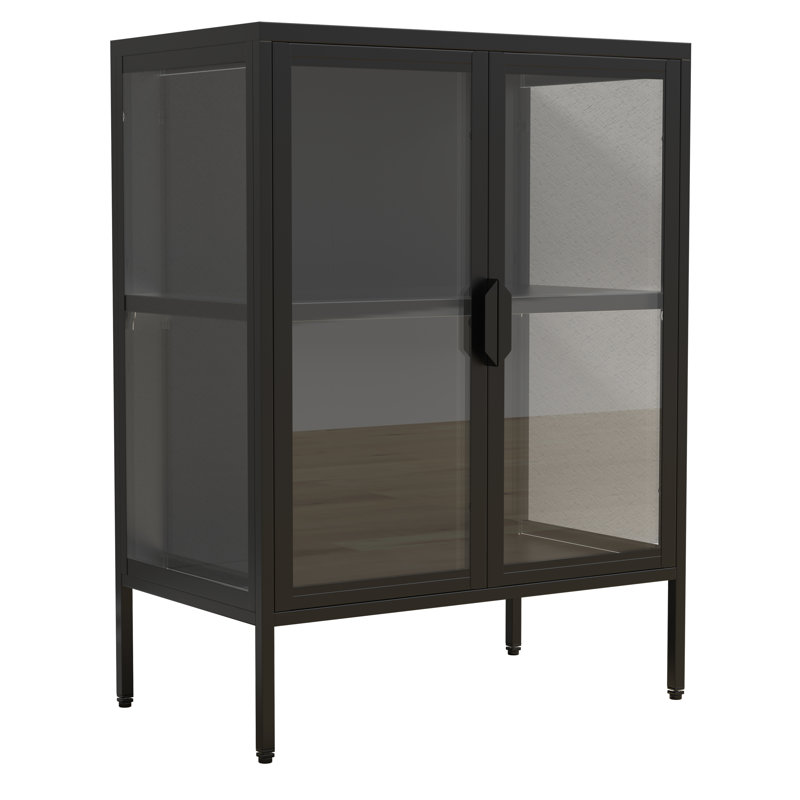 Mykhajlo Display Cabinet, Black