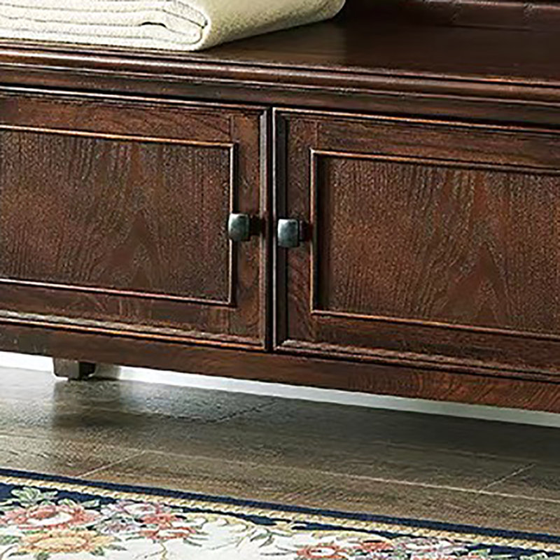 Tabouret avec rangement à chaussures 47,2 po