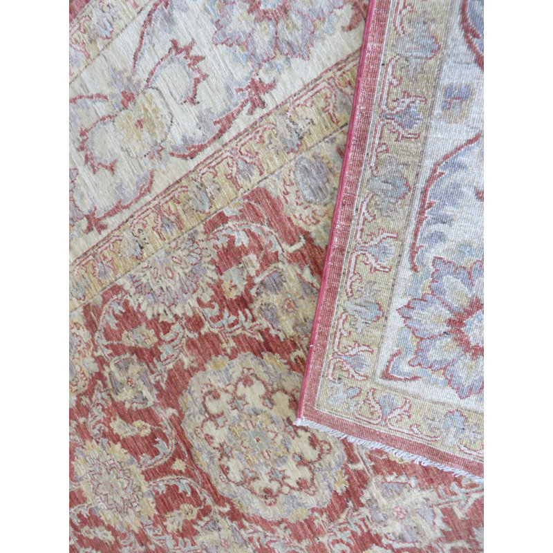 Beaumont One-of-a-Kind 8'11" X 12'2" Wool Area Rug in Rust Red