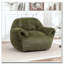 Fauteuil à billes en fausse fourrure-107855178