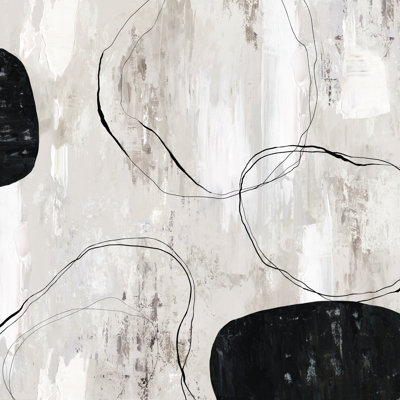 Falling Stones - Impression sur toile tendue