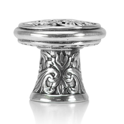 GLENDALE COURT KNOB BURNISH BRASS FINISH