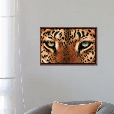 Leopard Eyes by Sarah Stribbling - Print on Canvas
