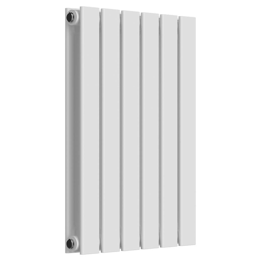 Anthracite Grey Flat Vertical Double Panel Designer Radiator 1600mm (H) x 490mm (W)