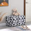 Ensemble de repose-pieds de rangement multifonctionnel, tissu, design moderne capitonné pour le salon
