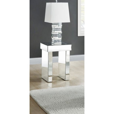 Table de bout en miroir Noralie