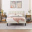 Ensemble de chambre avec lit plateforme tapissier 3 pièces Dejacha-926443515-926443517