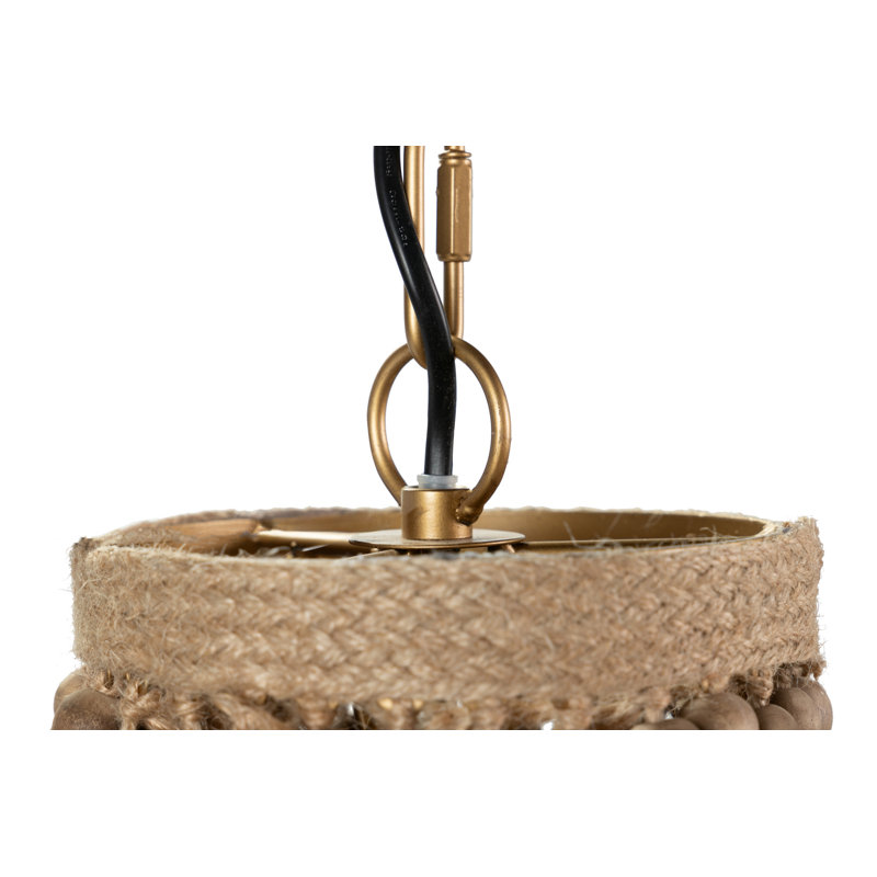 1 - Light Natural Unique/Statement Pendant