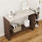 43" Narrow Console Table Hallway Foyer Table
