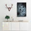 Fierce Lioness - Wrapped Canvas-56643379