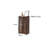 Chinese Style Simple Shoe Cabinet 18 Pair Shoe Storage Cabinet