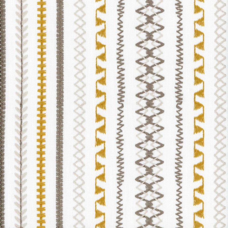Stella Stripe Fabric, Marigold